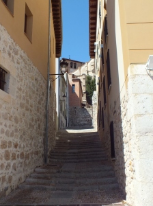 narrow side street